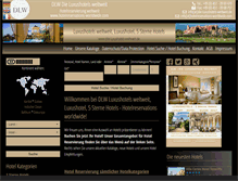 Tablet Screenshot of die-luxushotels-weltweit.de